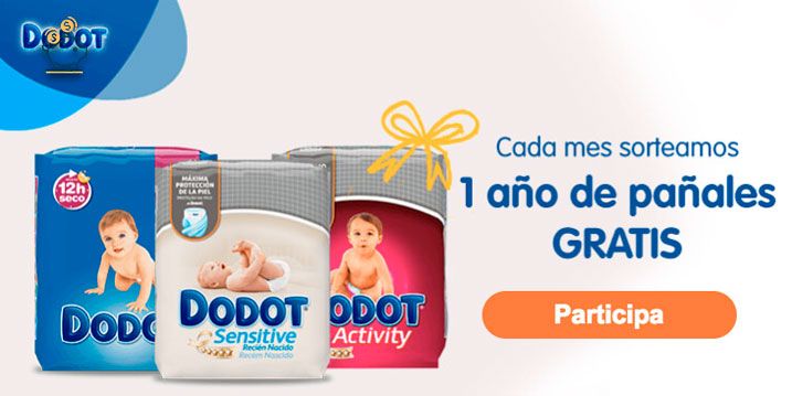 pañales gratis dodot