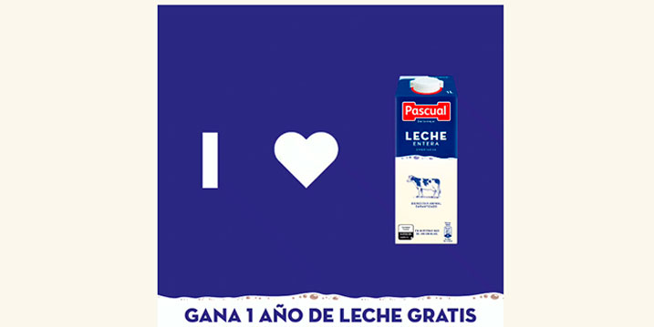 leche Pascual gratis