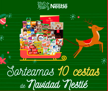 Sorteo cestas navidad Nestlé