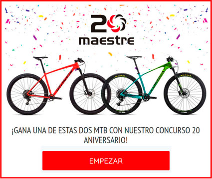 sorteo maestre bikes mountain bikes