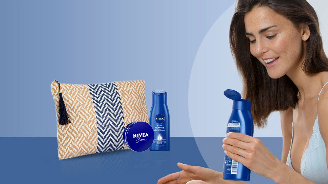 sorte neceseres nivea body gratis