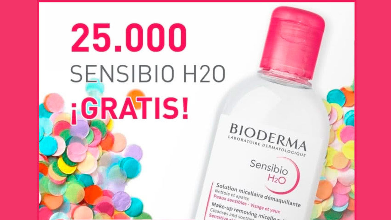bioderma sensibio agua micelar gratis