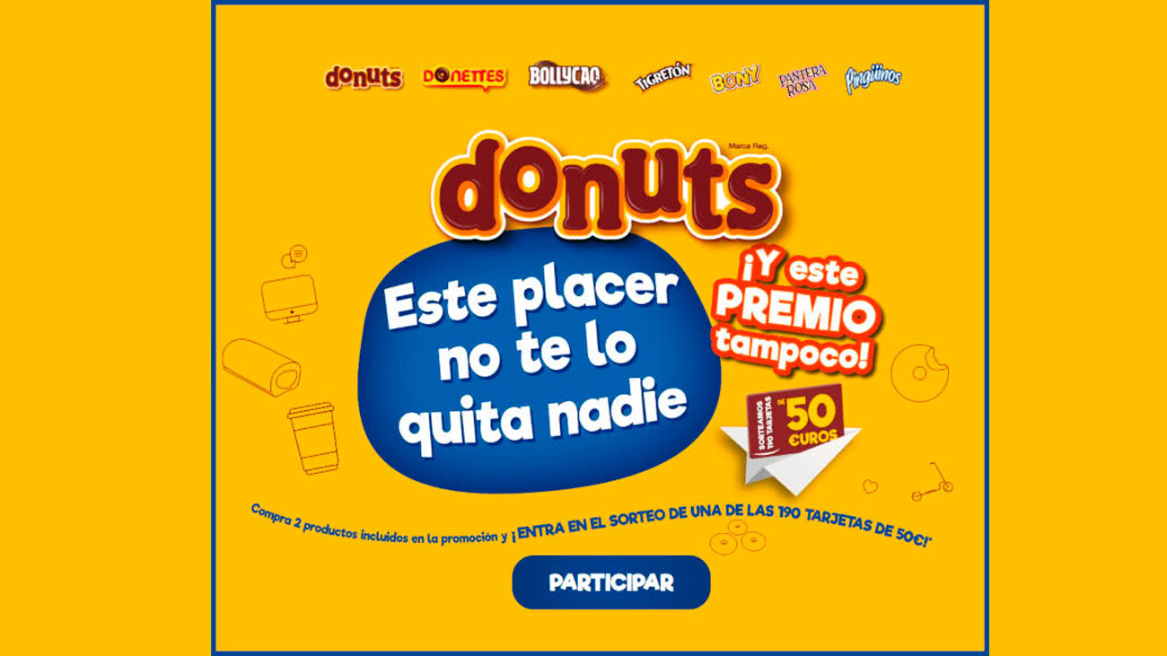 donuts sortea tarjetas regalo caixabank