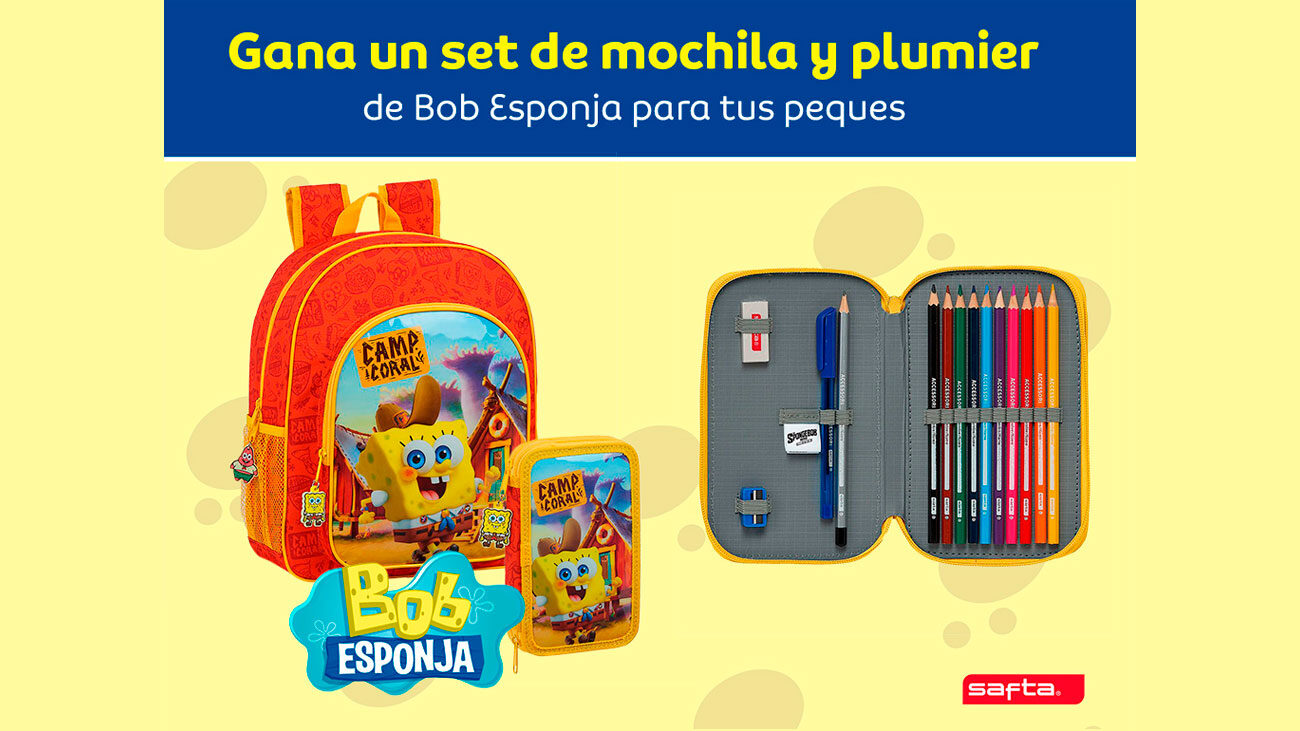 mayoral sortea 10 sets de bob esponja