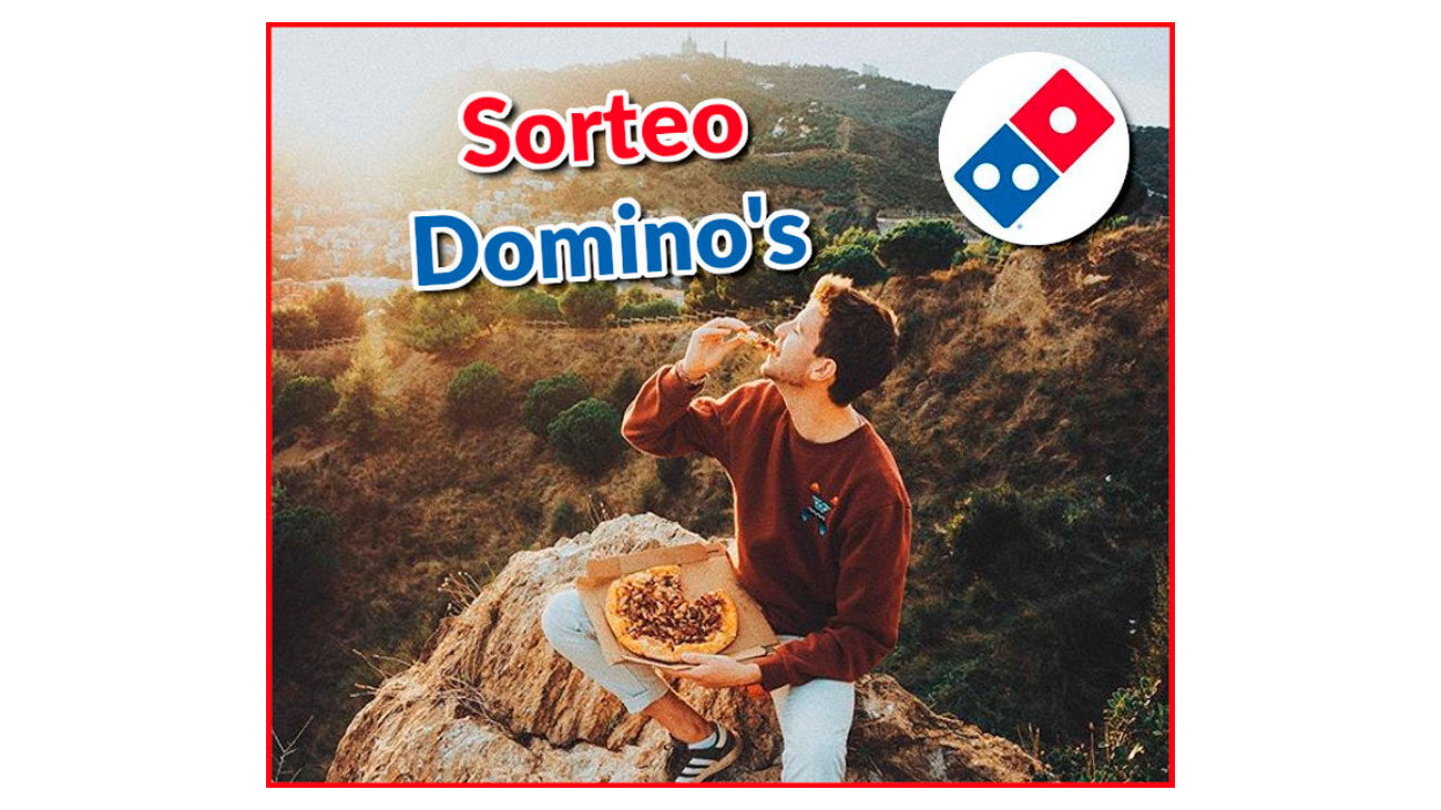 sorteo dominos pizza y blue banana regalos gratis