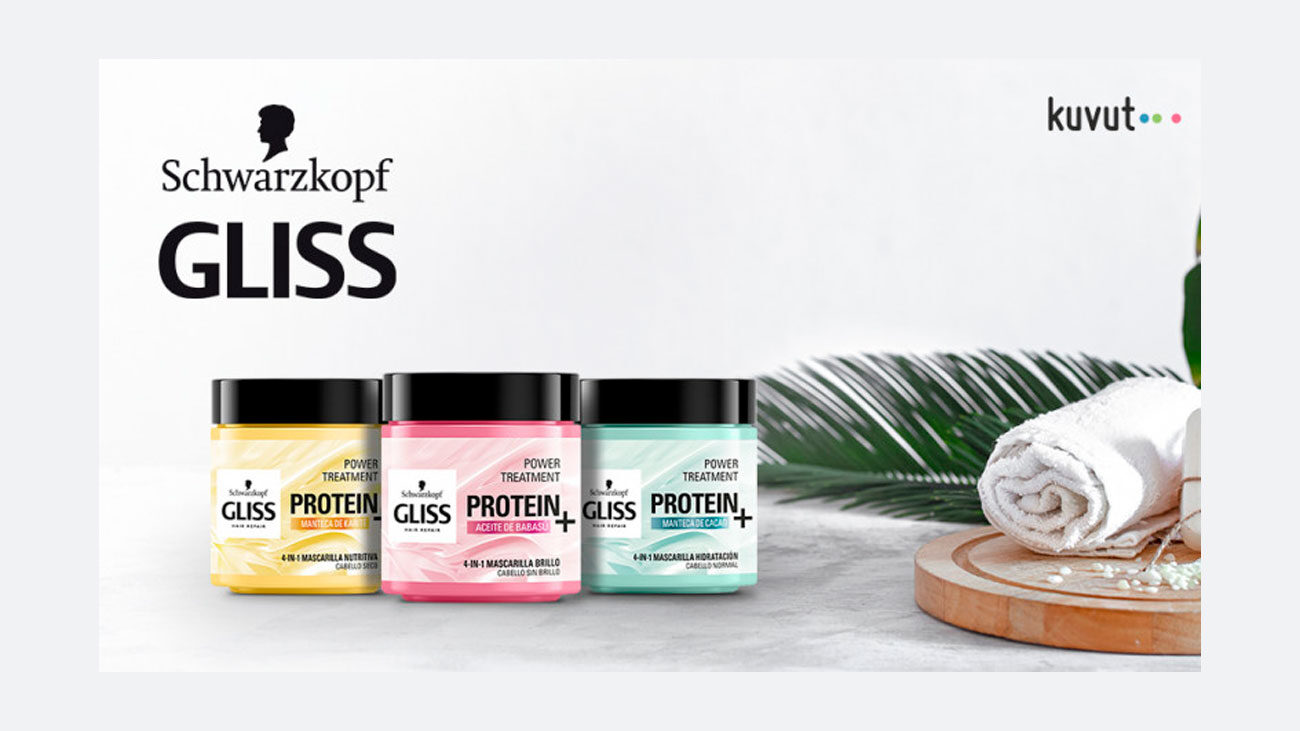 kuvut probadores mascarillas gliss protein gratis