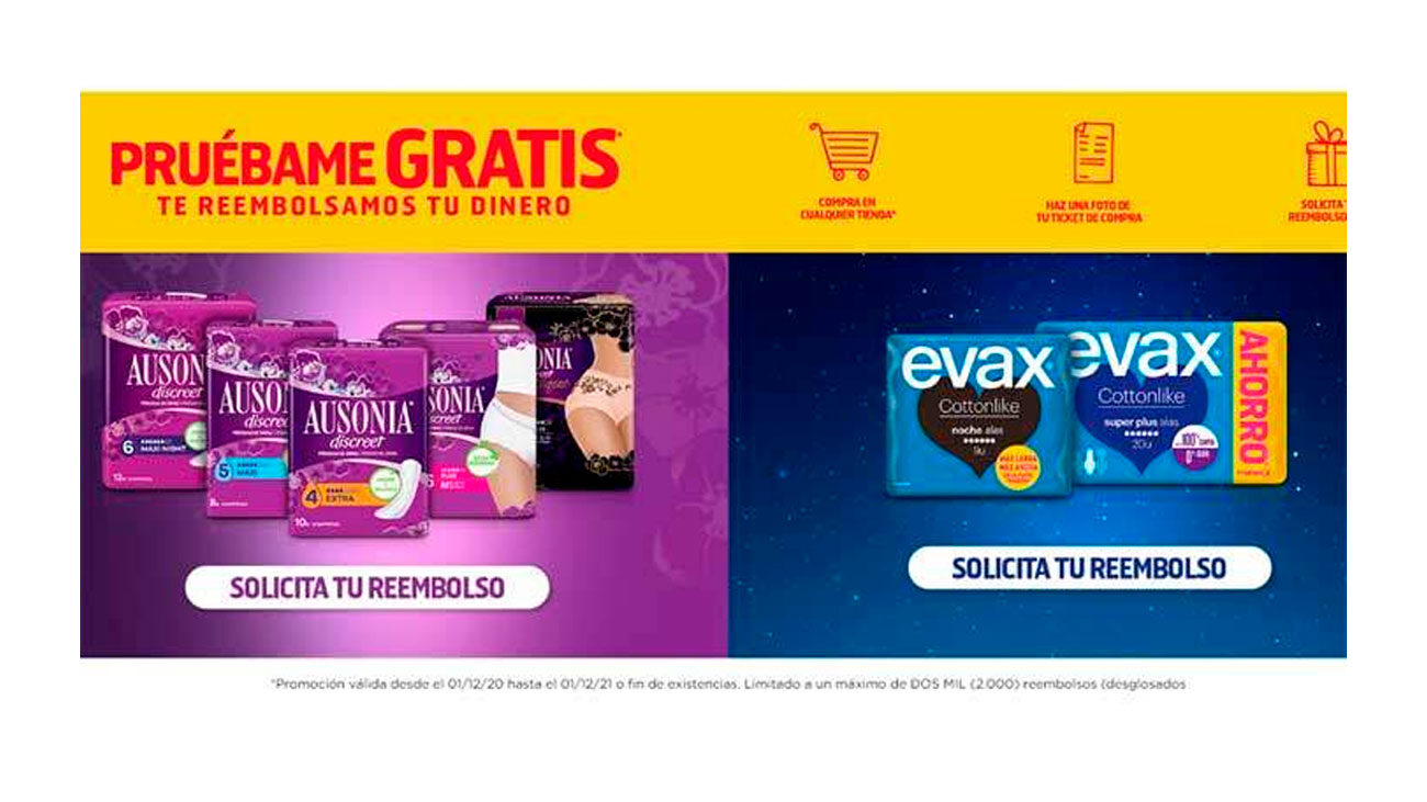 reembolsos ausonia y evax