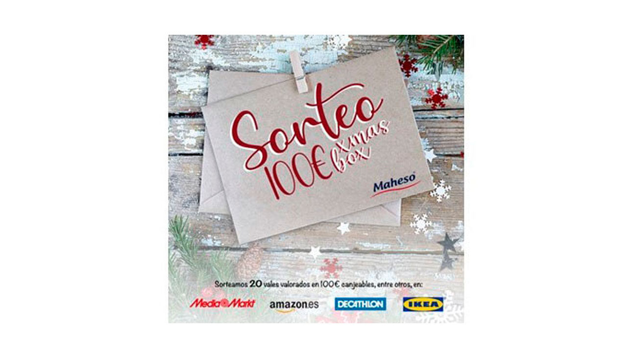 sorteo maheso 20 xmas box