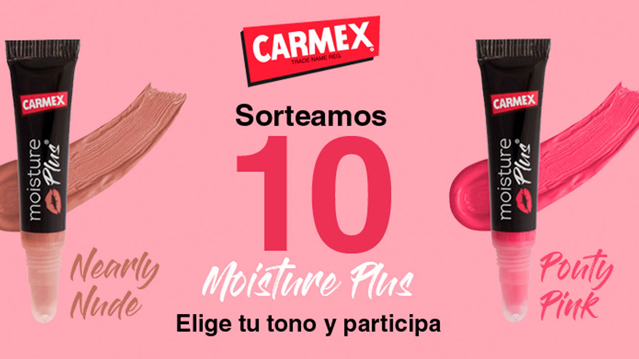 carmex balsamos labiales moisture gratis