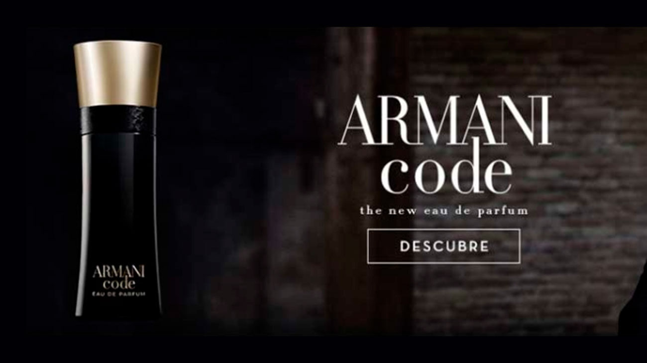 muestras domicilio armani code