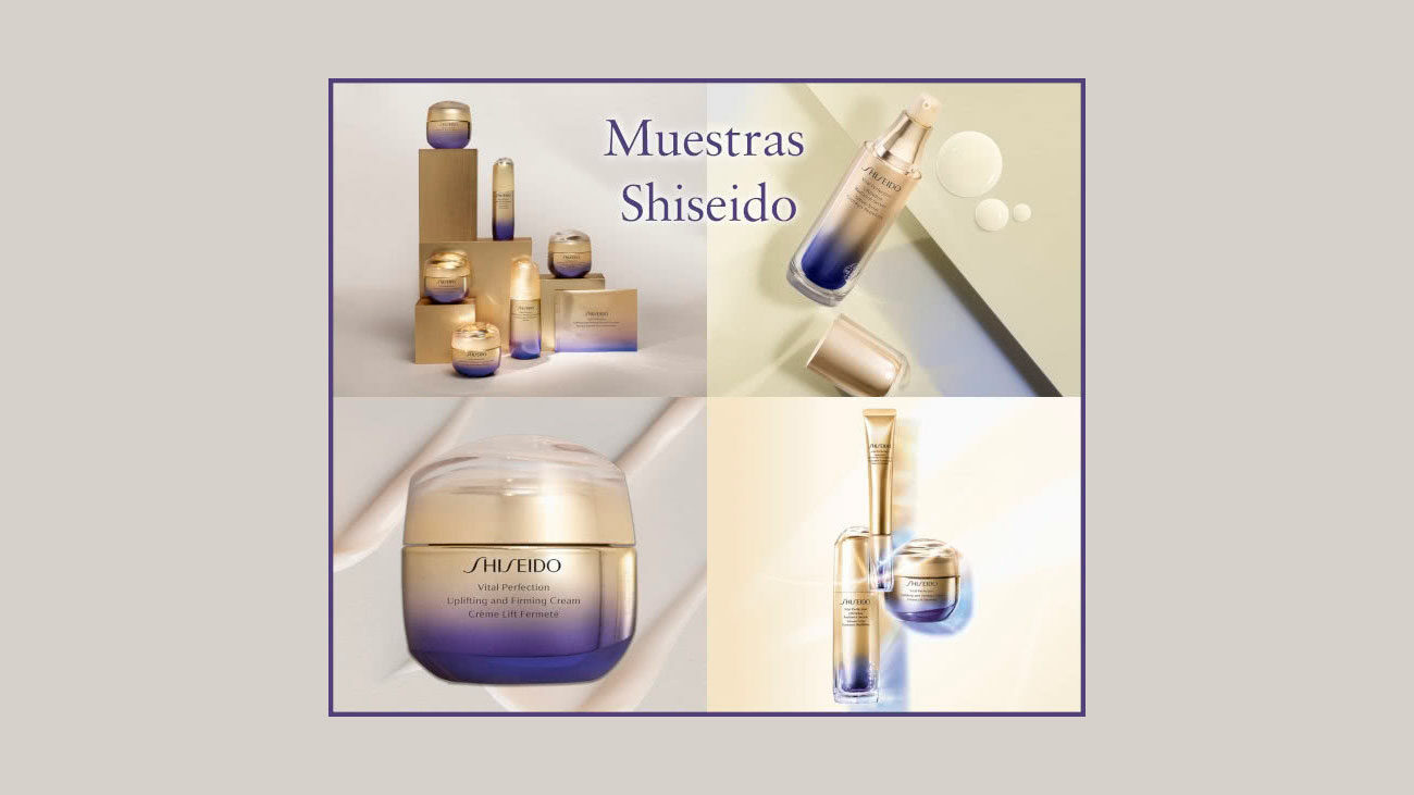 muestras gratis shiseido vital perfection