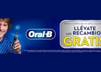 Consigue gratis recambios Oral B