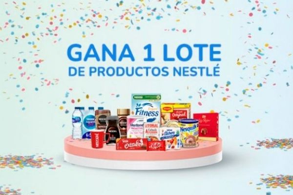 Nestlé sortea 10 lotes de productos