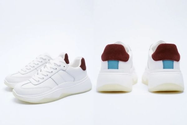 Zara tiene las zapatillas blancas que las influencers adoran ahora rebajadas por menos de 30 euros