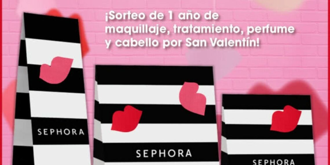 Sephora sortea 1 año de productos de maquillaje y cosmética gratis