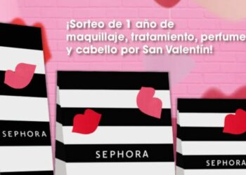 Sephora sortea 1 año de productos de maquillaje y cosmética gratis