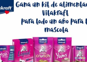 Sorteo de 1 Kit de comida para mascota con Vitakraft