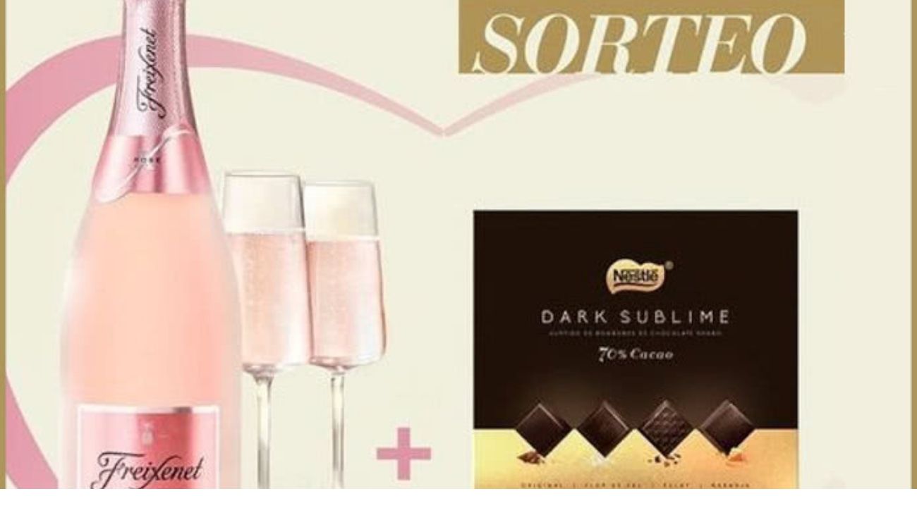 Sorteo de 10 packs Carta Rosé & Bombones Nestlé con Freixenet