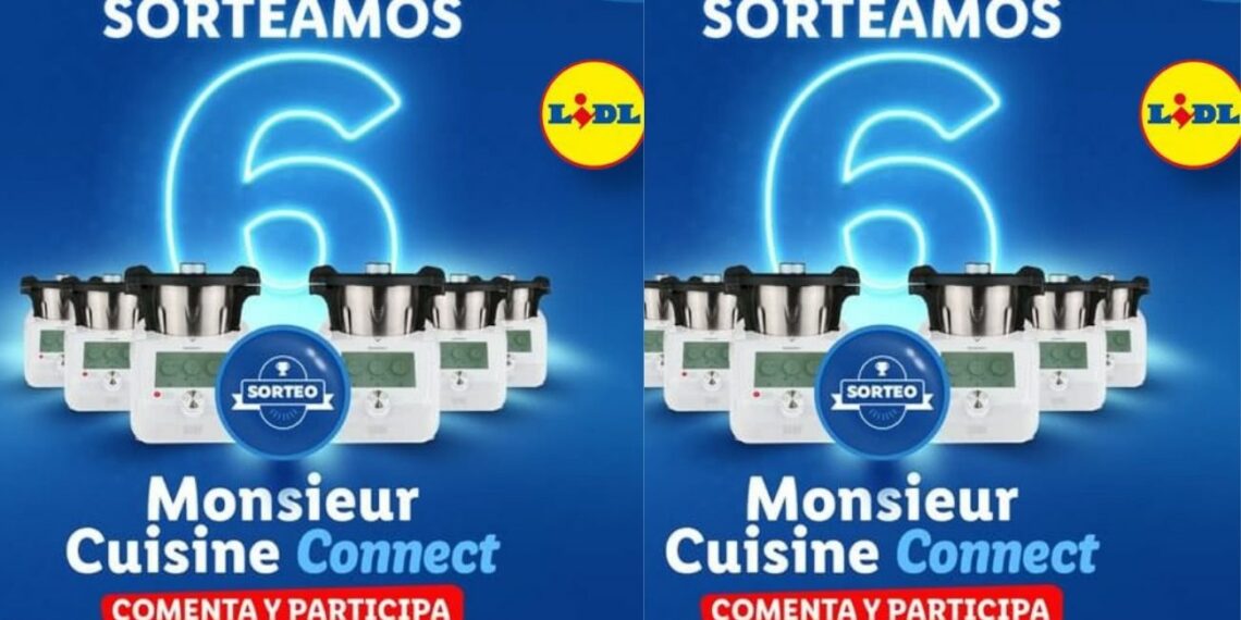 Consigue uno de los robots de cocina Monsieur Cuisine Connect de Lidl