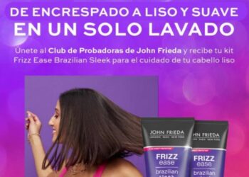 John Frieda busca 50 probadoras para Frizz Ease Brazilian Sleek