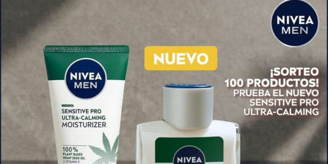Sortean 100 productos Sensitive Pro Ultra-Calming de Nívea Men