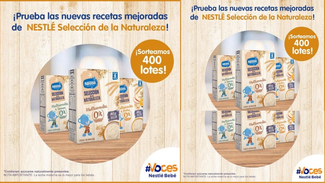 Sortean 400 lotes Selección de la Naturaleza de Nestlé