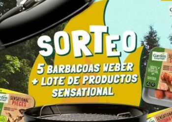 Sortean 5 barbacoas Weber y 1 lote Garden Gourmet