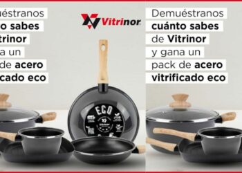 Sorteo 1 pack de la gama de acero vitrificado ECO