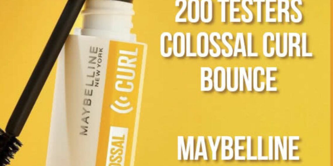 Buscan 200 probadoras para Colossal Curl Bounce de Maybelline