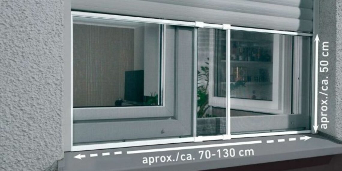Lidl tiene un nuevo diseño de mosquitera ideal para ventanas con persianas