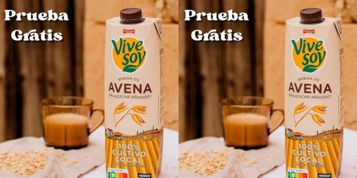 Prueba gratis ViveSoy Avena sin azúcar