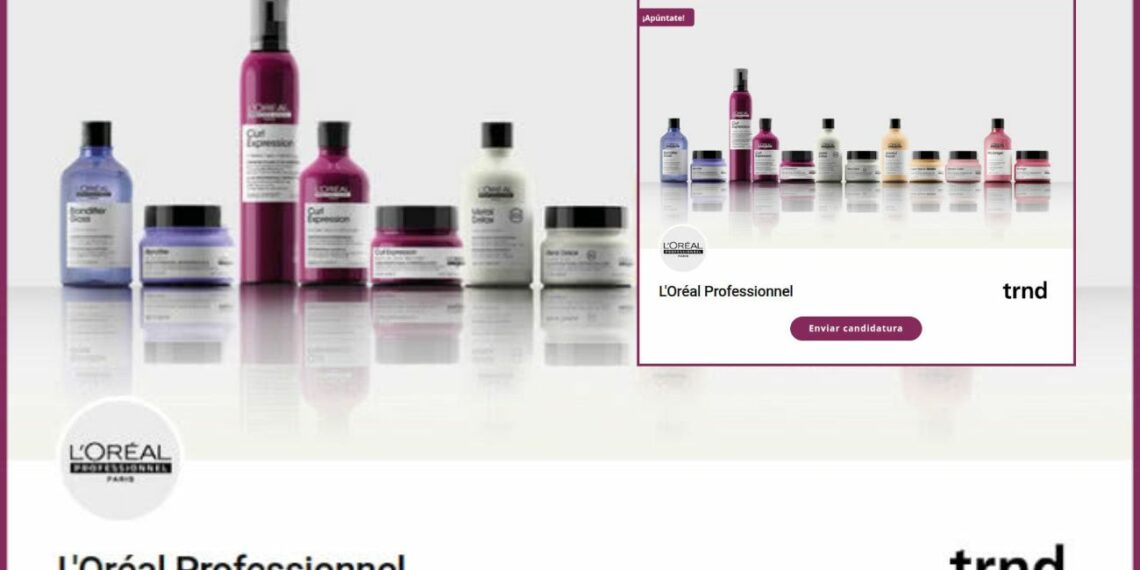 L’Oréal busca 720 probadores para productos de su gama profesional