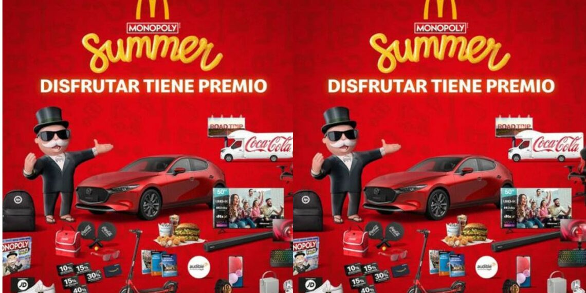 Consigue premios con el Monopoly McDonald’s 2022