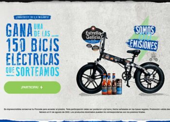 Sorteo 150 bicis eléctricas con Estrella Galicia