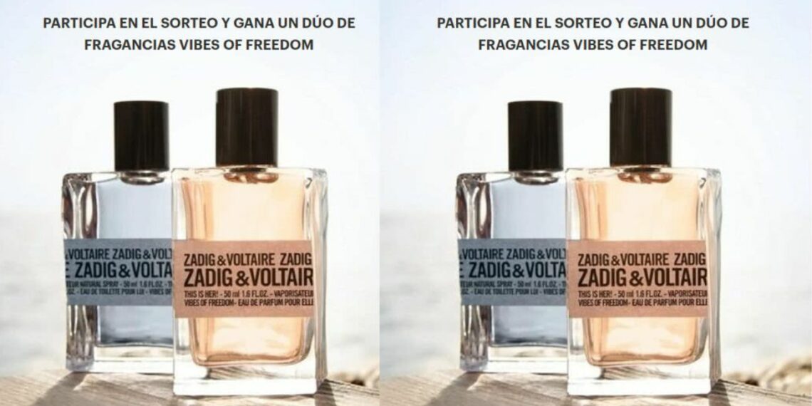 Sorteo 5 dúos de perfumes Zadig & Voltaire
