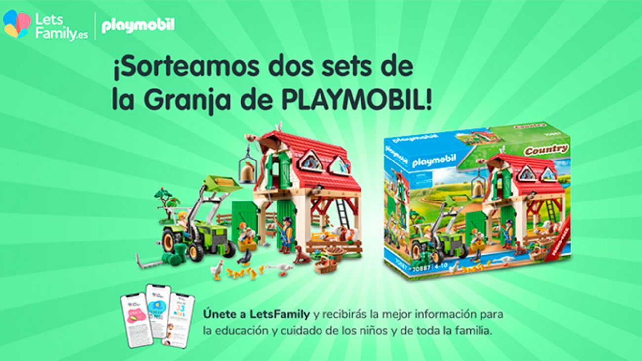 Sorteo Lets Family 2 sets granja de Playmobil