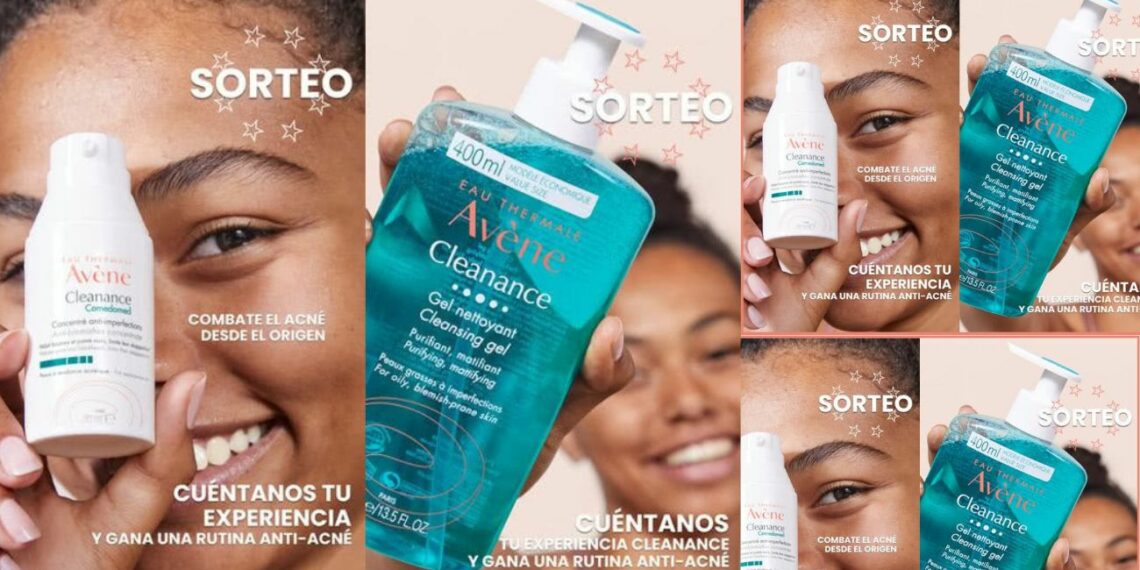 Sorteo de 30 rutinas Anti-acné Cleanance de Avène