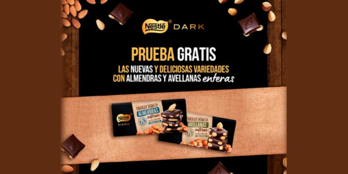 Nestlé Dark da a probar gratis sus nuevas variedades