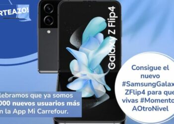 Carrefour sortea un Samsung Galaxy Z FLIP4