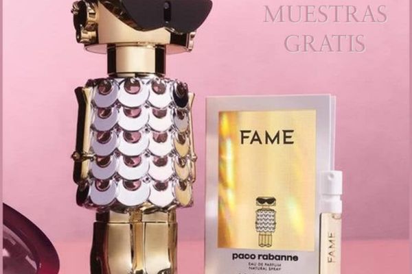 Muestras gratis perfume fragancia Fame