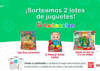 Sorteo 2 lotes de juguetes Cocomelon de Lets Family