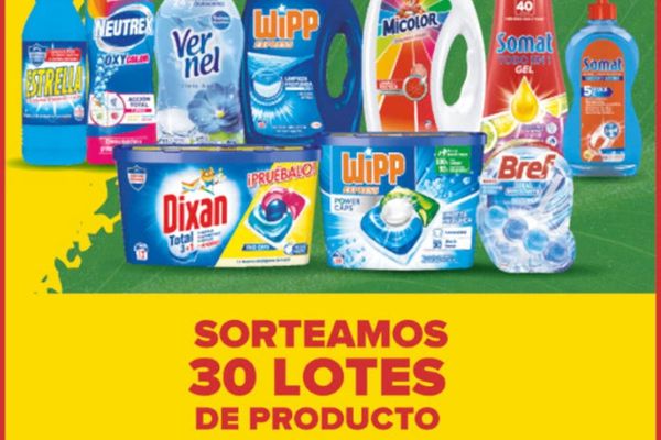 Sorteo Coviran de 30 lotes de productos de limpieza Henkel