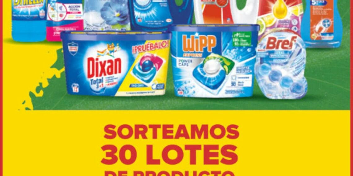 Sorteo Coviran de 30 lotes de productos de limpieza Henkel