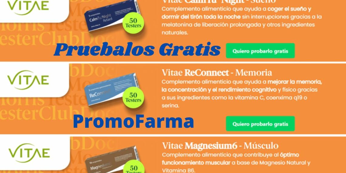 PromoFarma busca 150 probadores para productos Vitae