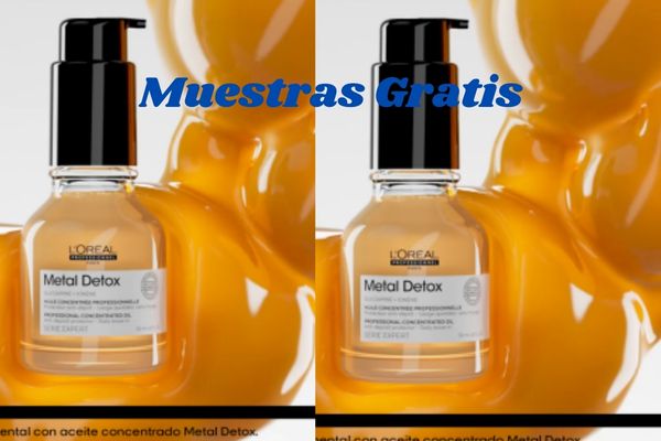 Reparten muestras gratis de aceite concentrado Metal Detox de L’0réal