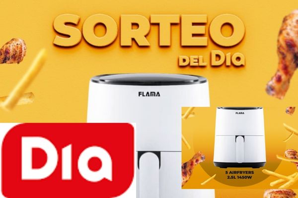 Sorteo DIA 5 Airfryers Flama