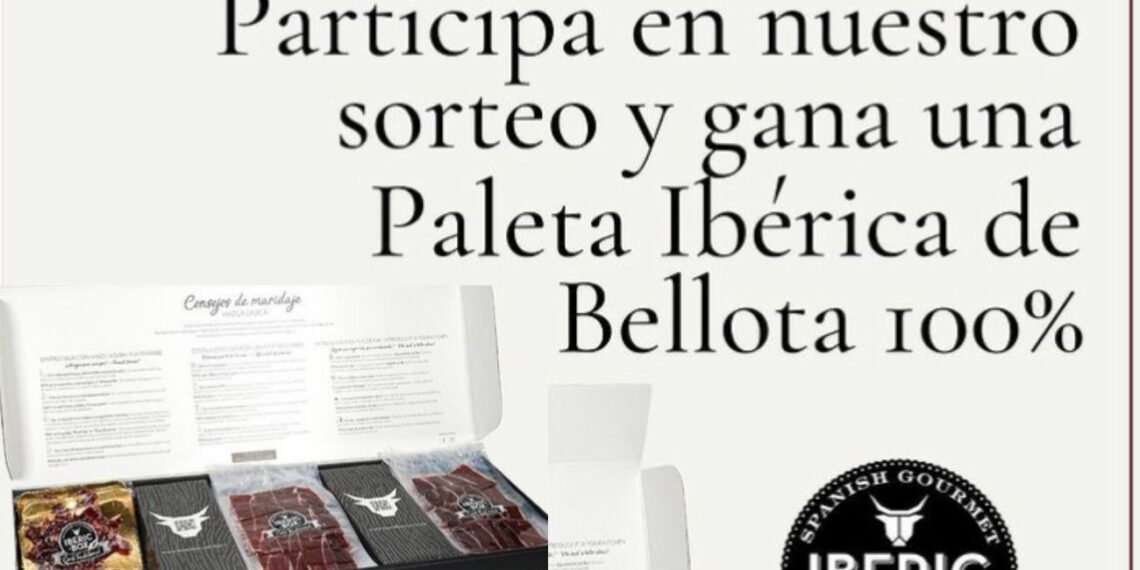 Sorteo de 3 Paletas Ibéricas de Bellota con Cocina Fácil