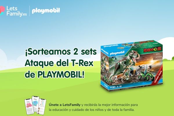 Lets Family sortea 2 sets Ataque del T-Rex de Playmobil