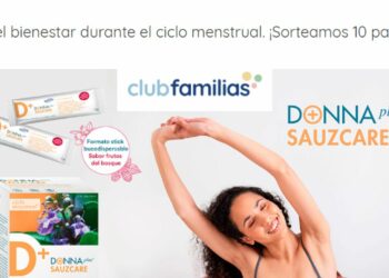 Sorteo de 10 packs Donnaplus Sauzcare con Club Familias