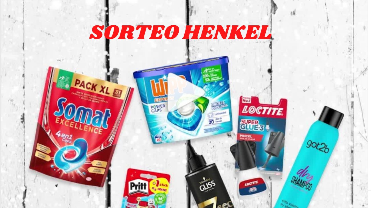 Sorteo de 25 lotes de productos innovadores con Henkel